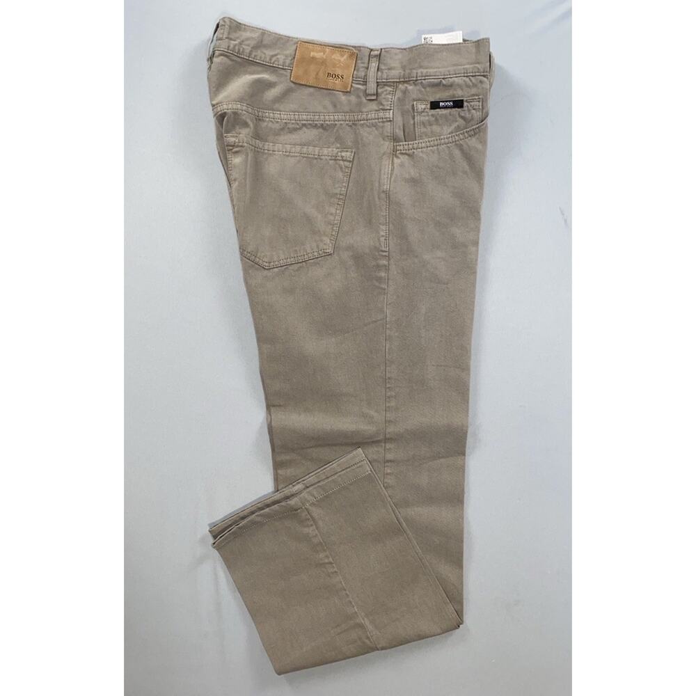 Hugo Boss Kansas-10 Lightweight 100% Cotton Canvas Jeans. Men's 32X29, EUC!